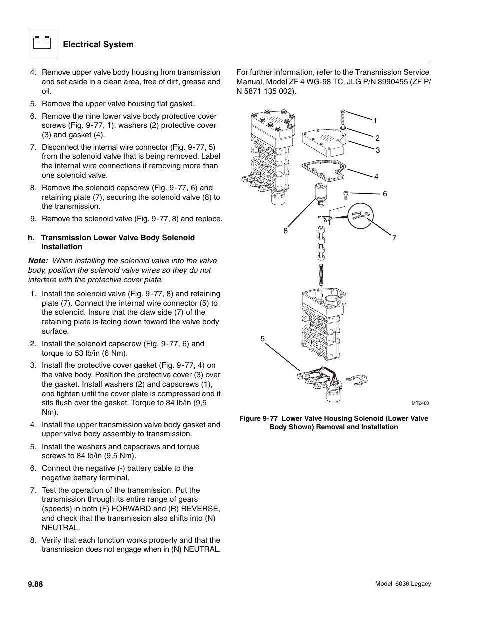 SkyTrak 6036 Service Manual User Manual | Page 440 / 460