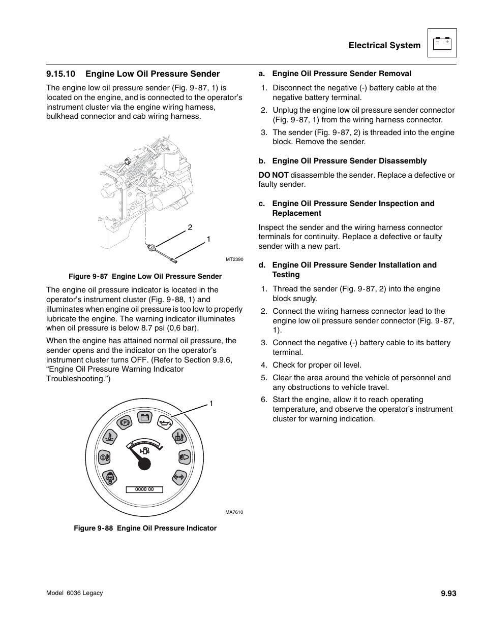 SkyTrak 6036 Service Manual User Manual | Page 445 / 460