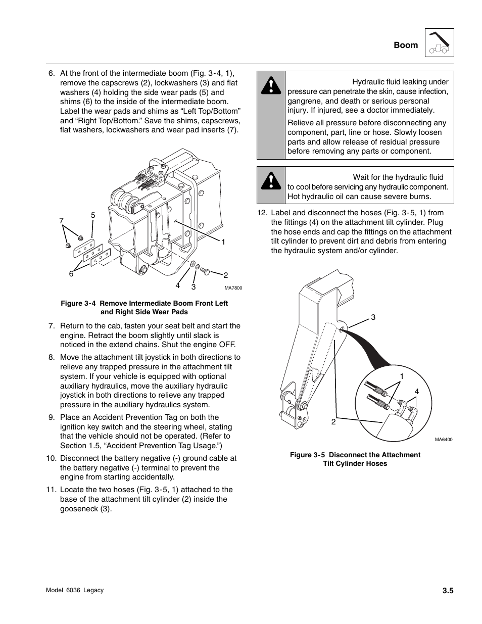 Warning | SkyTrak 6036 Service Manual User Manual | Page 45 / 460