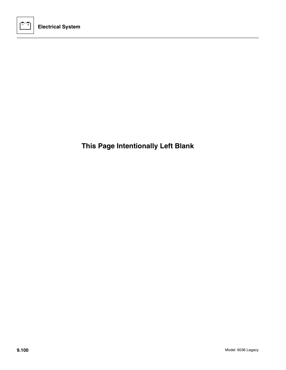 This page intentionally left blank | SkyTrak 6036 Service Manual User Manual | Page 452 / 460