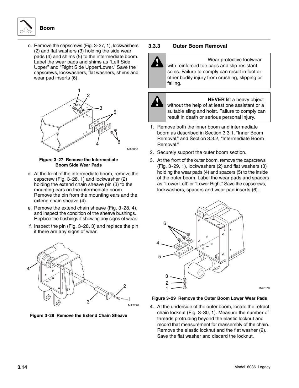 Warning | SkyTrak 6036 Service Manual User Manual | Page 54 / 460