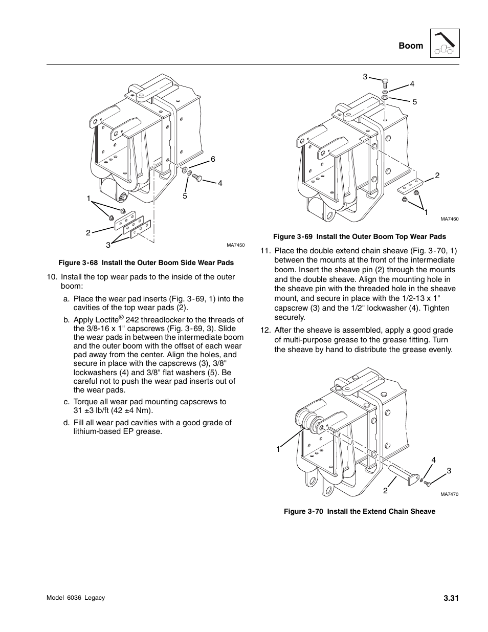 SkyTrak 6036 Service Manual User Manual | Page 71 / 460