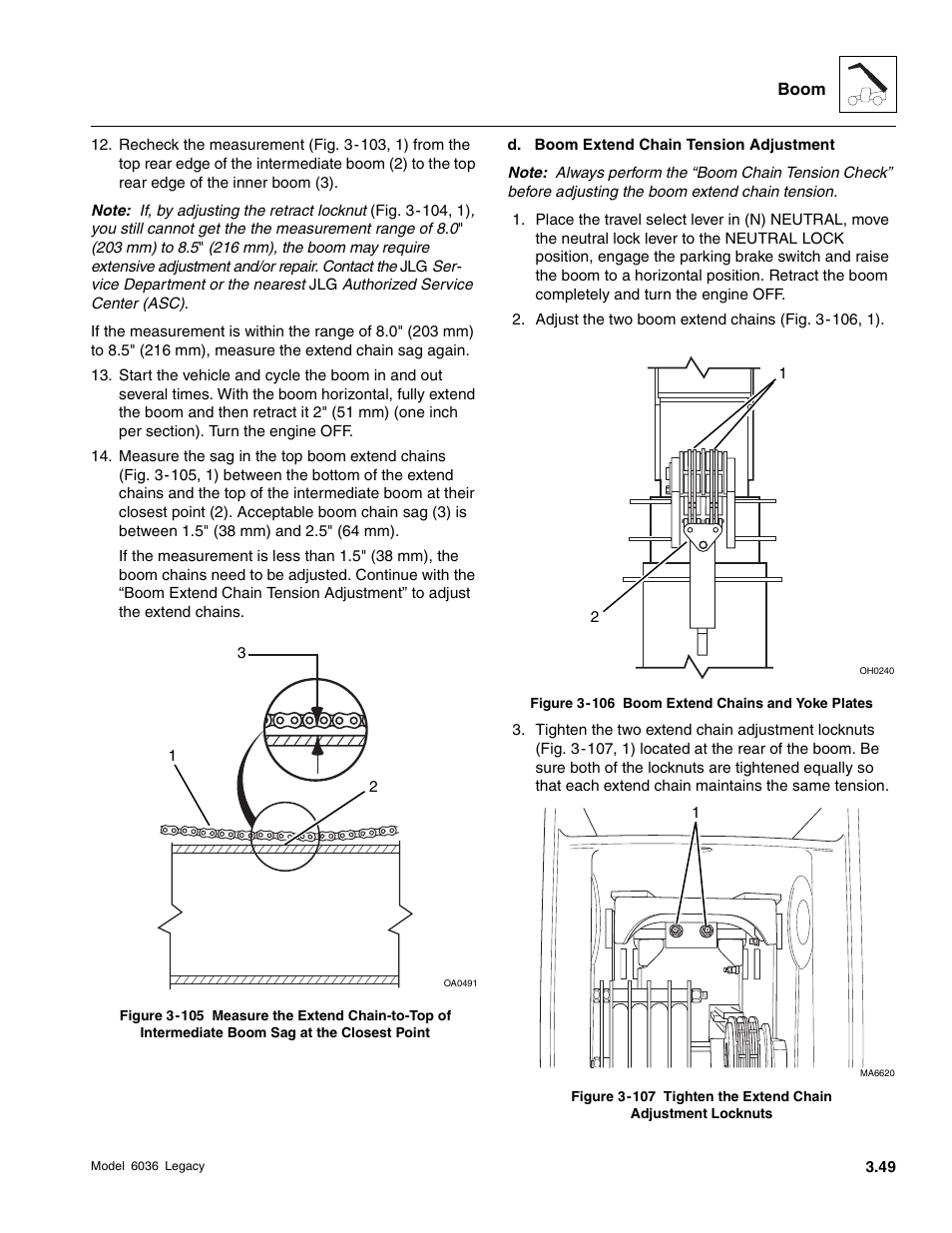 SkyTrak 6036 Service Manual User Manual | Page 89 / 460