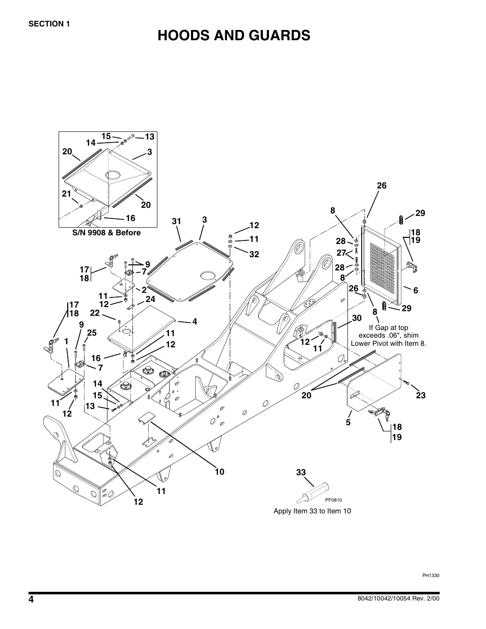 Hoods and guards | SkyTrak 10054 User Manual | Page 8 / 412
