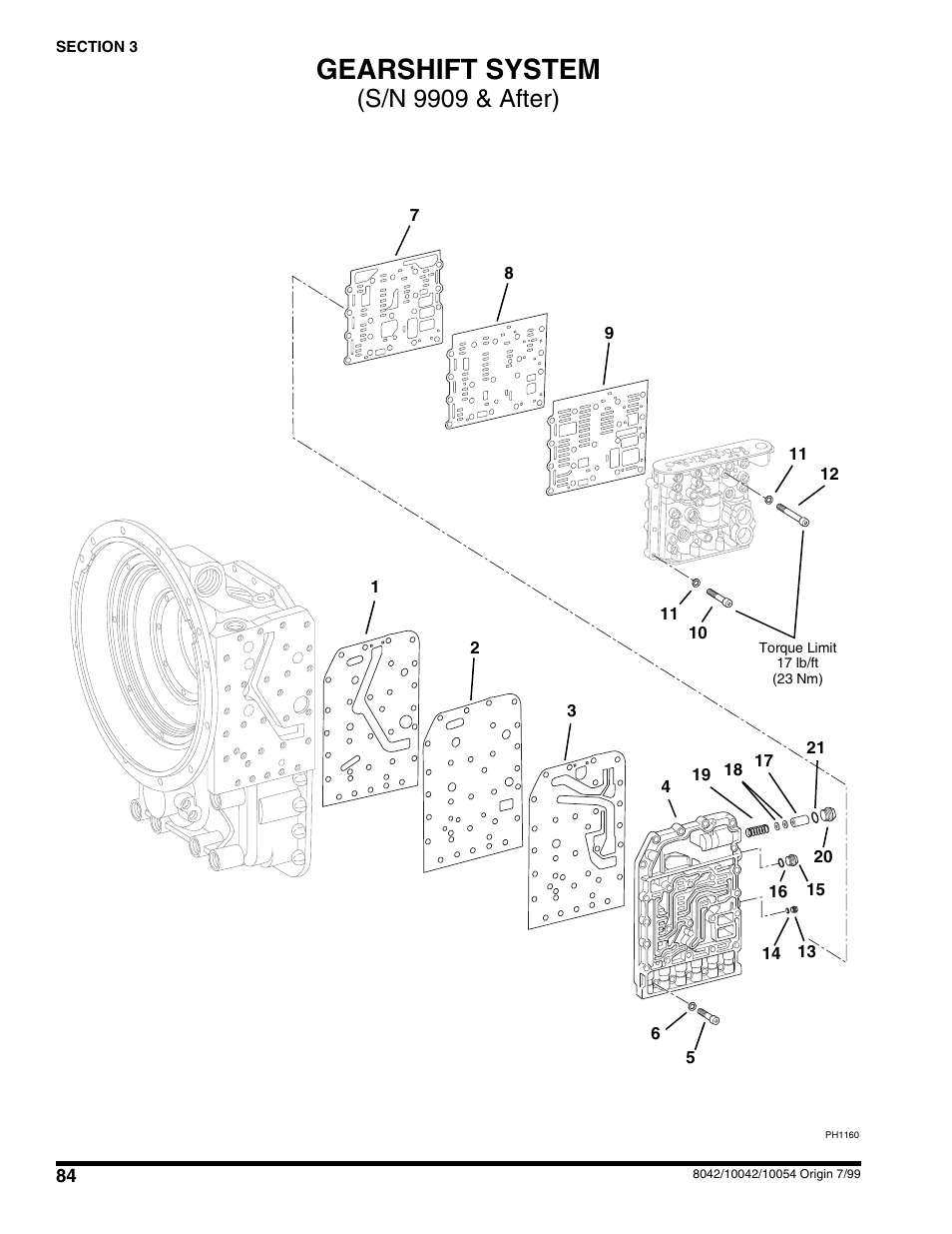 Gearshift system, S/n 9909 & after) | SkyTrak 10054 User Manual | Page 88 / 412