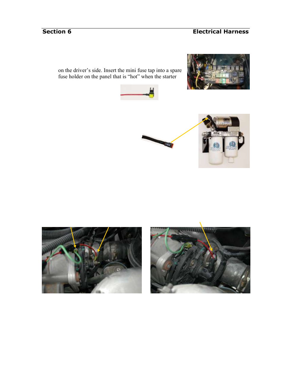 Connecting the airdog, Ii relay control to the fuse panel | PureFlow AirDog DF-165 - Dodge Cummins 1989-1993 User Manual | Page 20 / 28