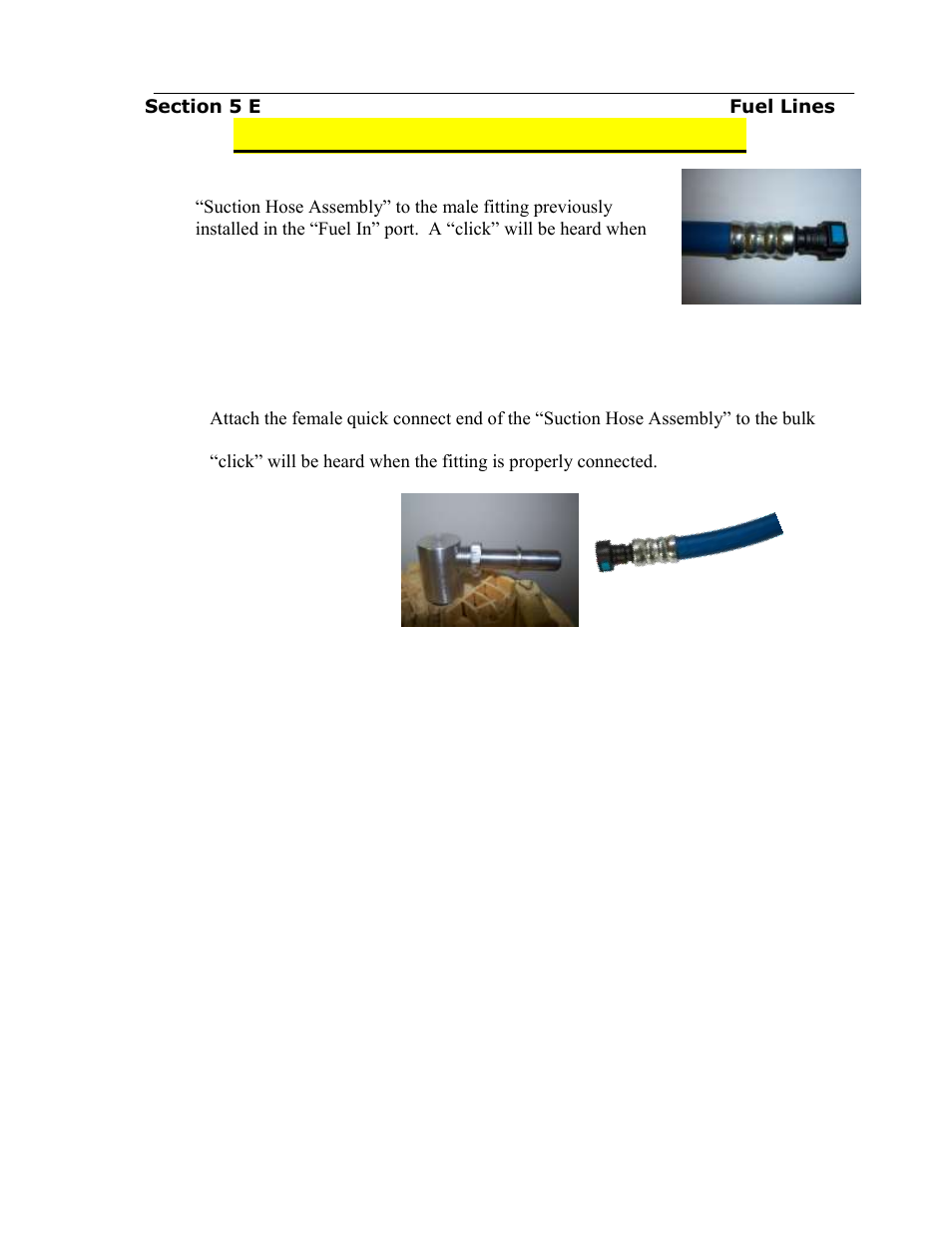 Fuel suction line for airdog, Df-165 | PureFlow AirDog DF-165 - Dodge Cummins 1994-1998 User Manual | Page 17 / 28