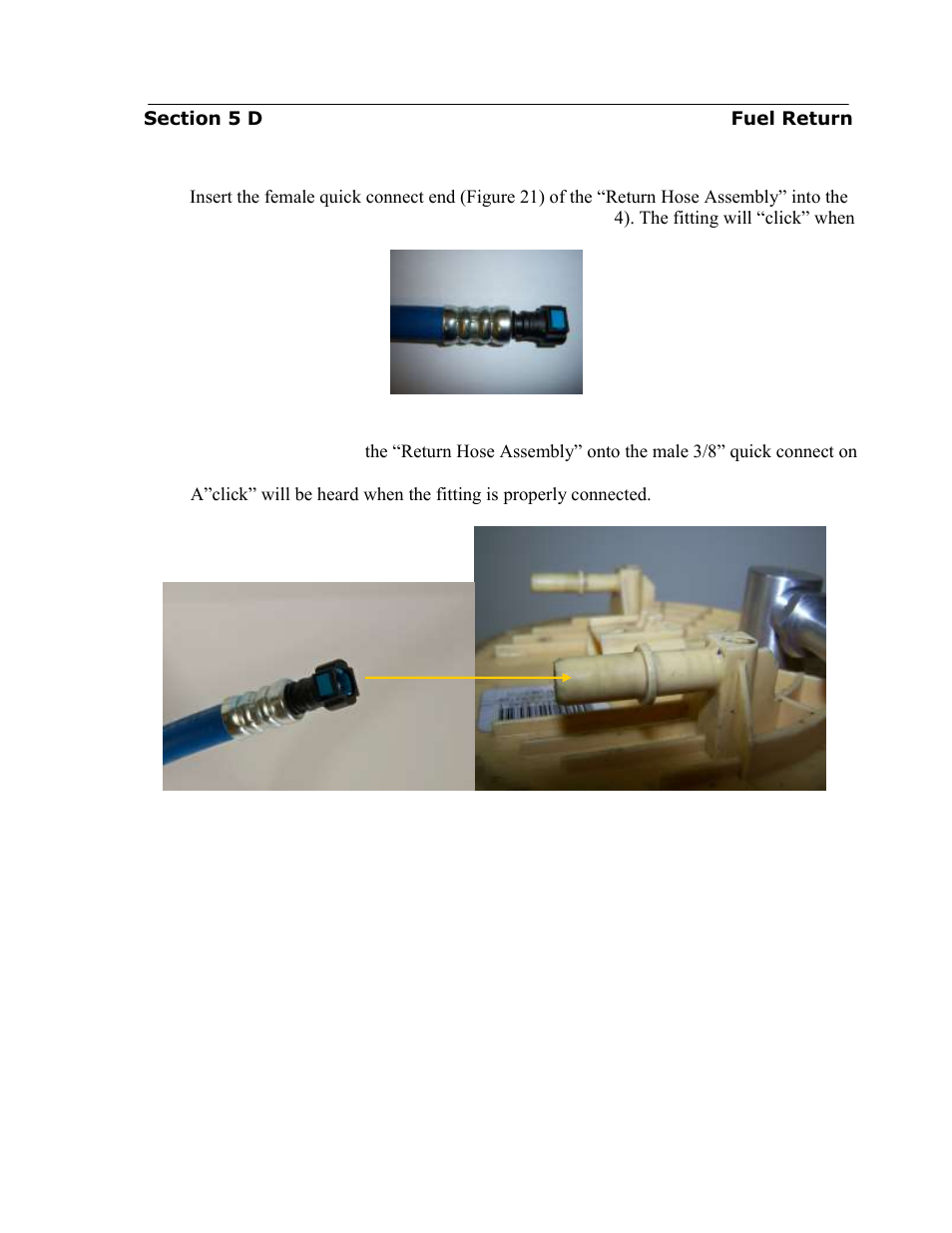 Fuel return to tank for airdog | PureFlow AirDog DF-165 - Dodge Cummins 1998.5-2004 User Manual | Page 14 / 23