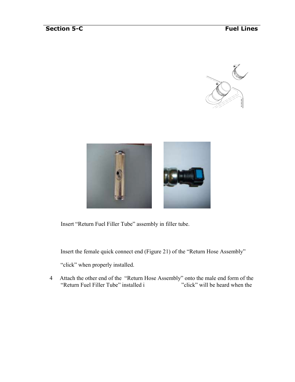 Fuel return line from the airdog | PureFlow AirDog DF-100 W/O In-Tank Fuel Pump - Dodge Cummins 1998.5-2004 User Manual | Page 13 / 24