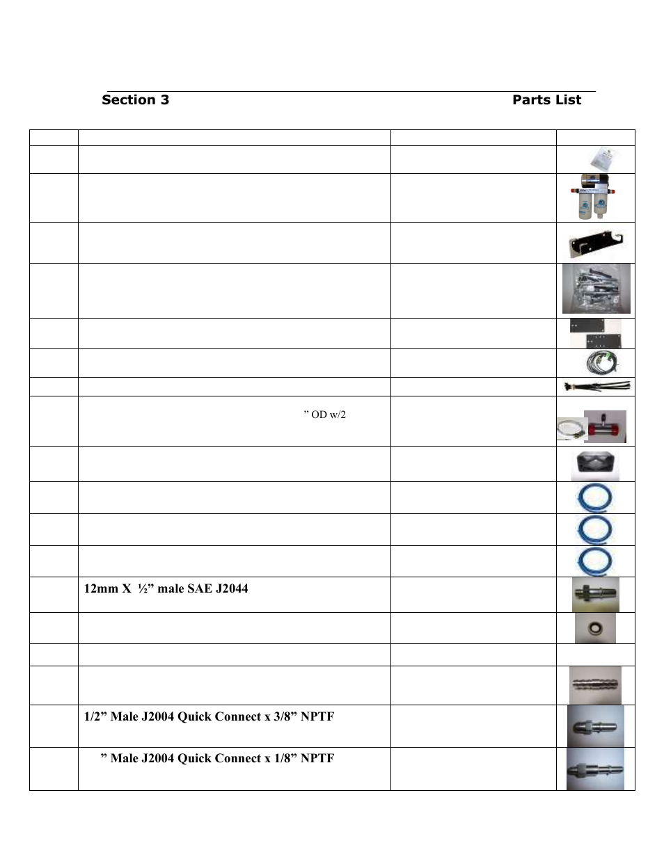 Airdog, Ii parts list, Pureflow airdog airdog | PureFlow AirDog DF-100 W/O In-Tank Fuel Pump - Dodge Cummins 1998.5-2004 User Manual | Page 7 / 24