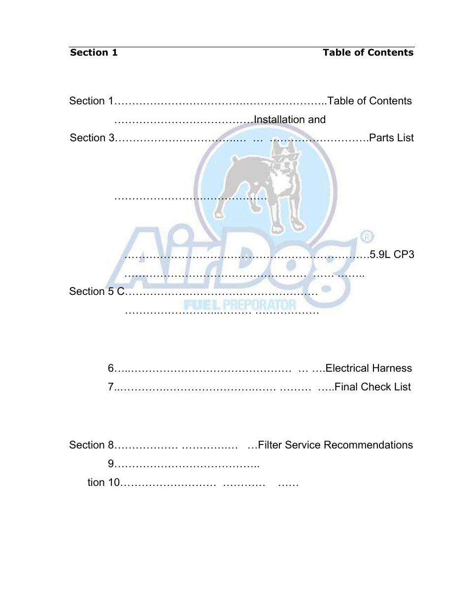 PureFlow AirDog DF-165 - Dodge Cummins 2005-2013 User Manual | Page 5 / 24