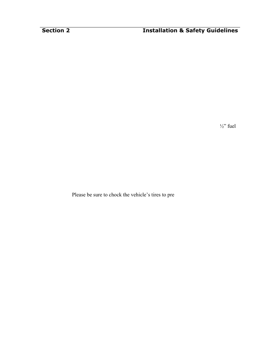 Airdog, Installation guidelines, Safety guidelines | Pureflow airdog airdog | PureFlow AirDog DF-165 - Dodge Cummins 2005-2013 User Manual | Page 6 / 24