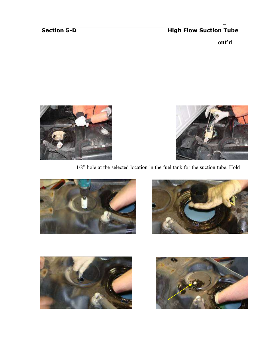 Installing the high flow suction tube, c | PureFlow AirDog DF-200 - Dodge Cummins 1994-1998 User Manual | Page 15 / 27