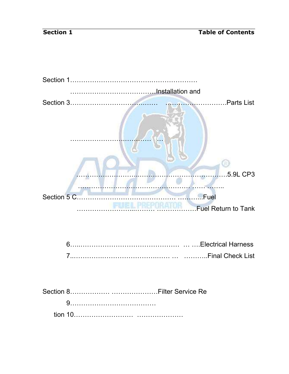 PureFlow AirDog DF-200 - Dodge Cummins 2005-2013 User Manual | Page 5 / 27