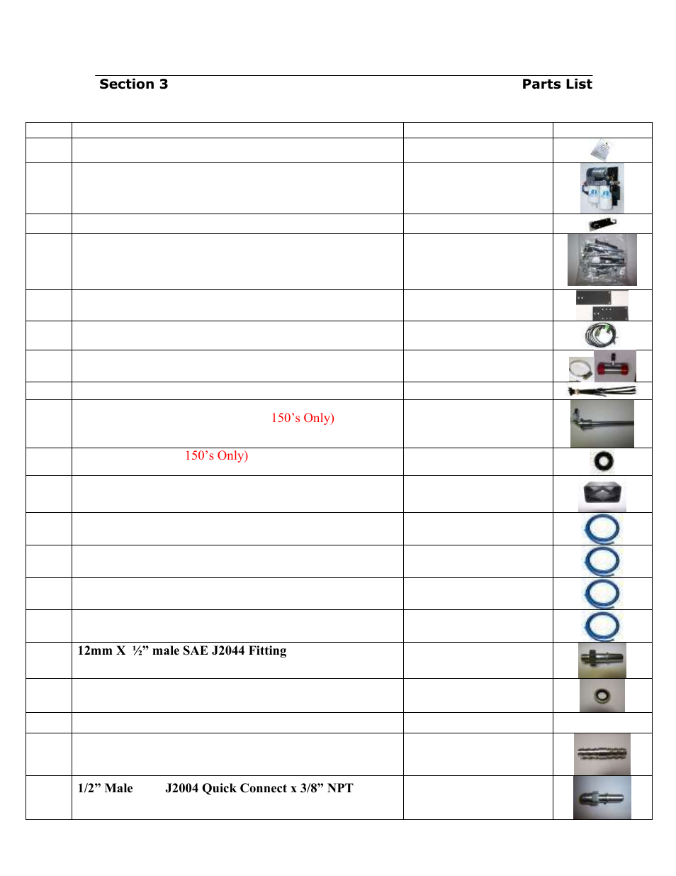 Airdog® parts list, Pureflow | PureFlow AirDog FP-150 - Dodge Cummins 1989-1993 User Manual | Page 6 / 27