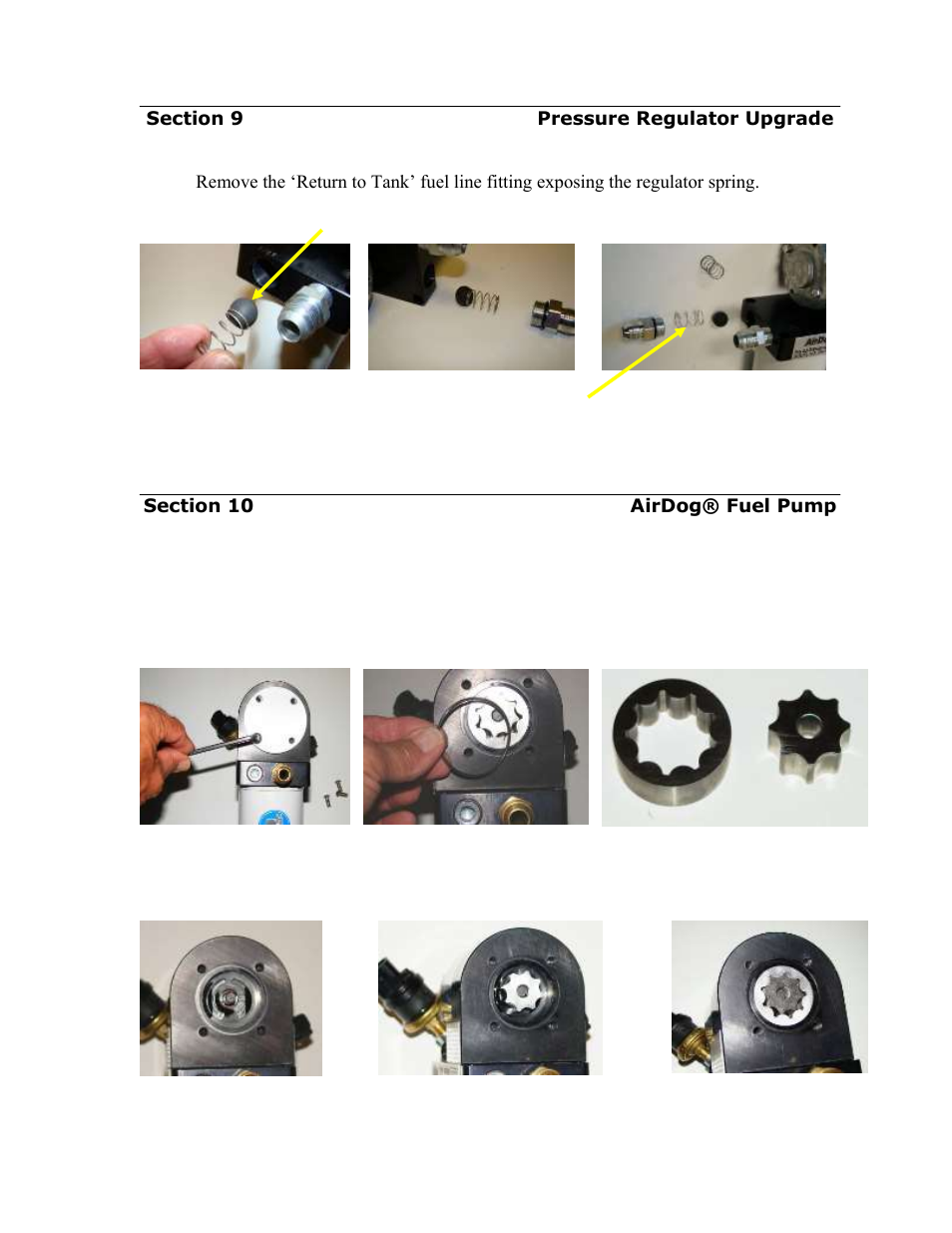 Cleaning foreign debris from the gerotor assembly | PureFlow AirDog FP-150 - Dodge Cummins 1998.5-2004 User Manual | Page 24 / 28