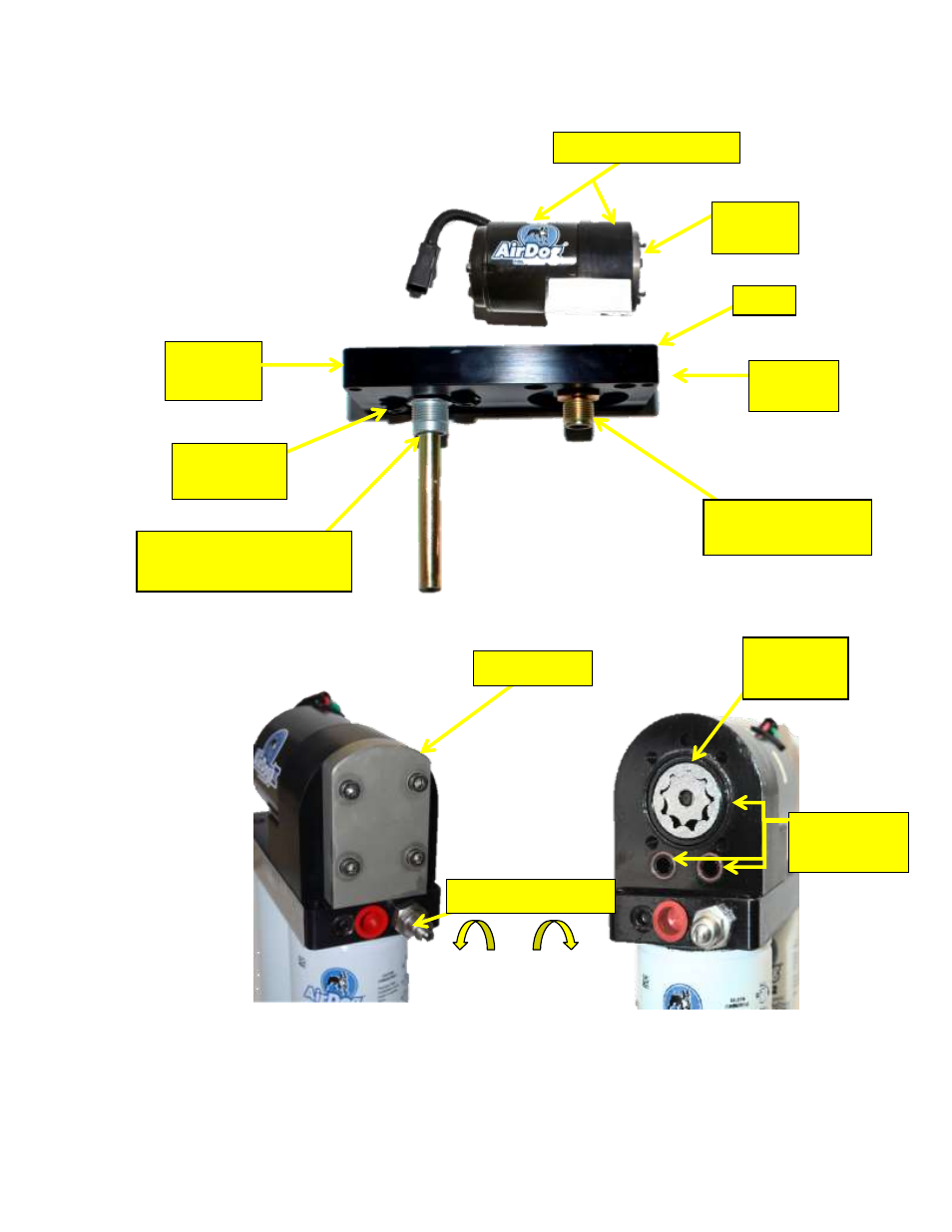 Parts of an airdog | PureFlow AirDog DF-165 - 7.3L Ford 1999-2003 User Manual | Page 20 / 22