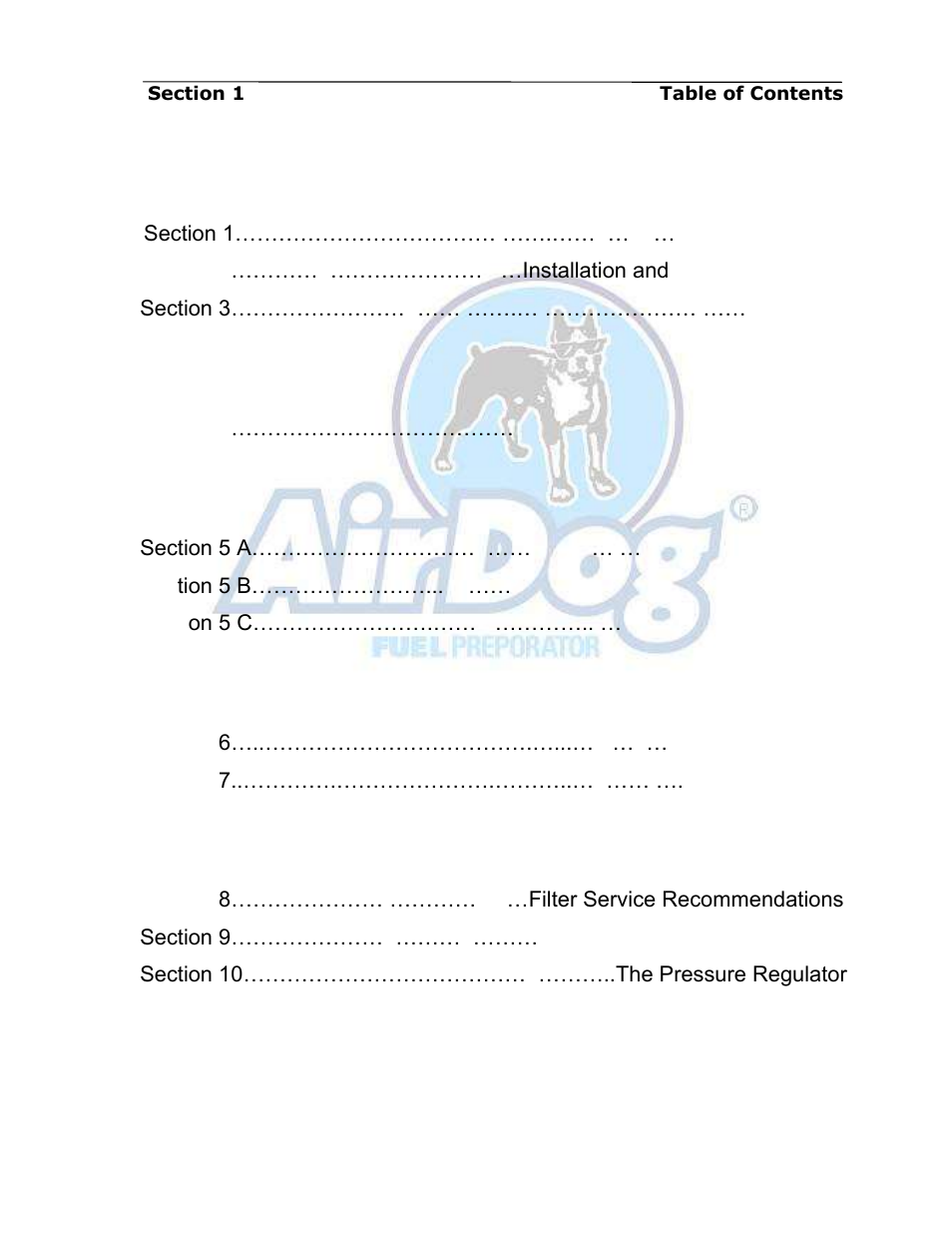 PureFlow AirDog DF-165 - 7.3L Ford 1999-2003 User Manual | Page 5 / 22