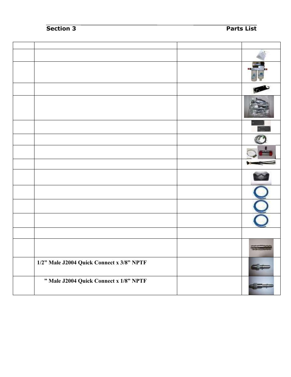 Powerstroke parts list, Airdog | PureFlow AirDog DF-165 - 7.3L Ford 1999-2003 User Manual | Page 7 / 22