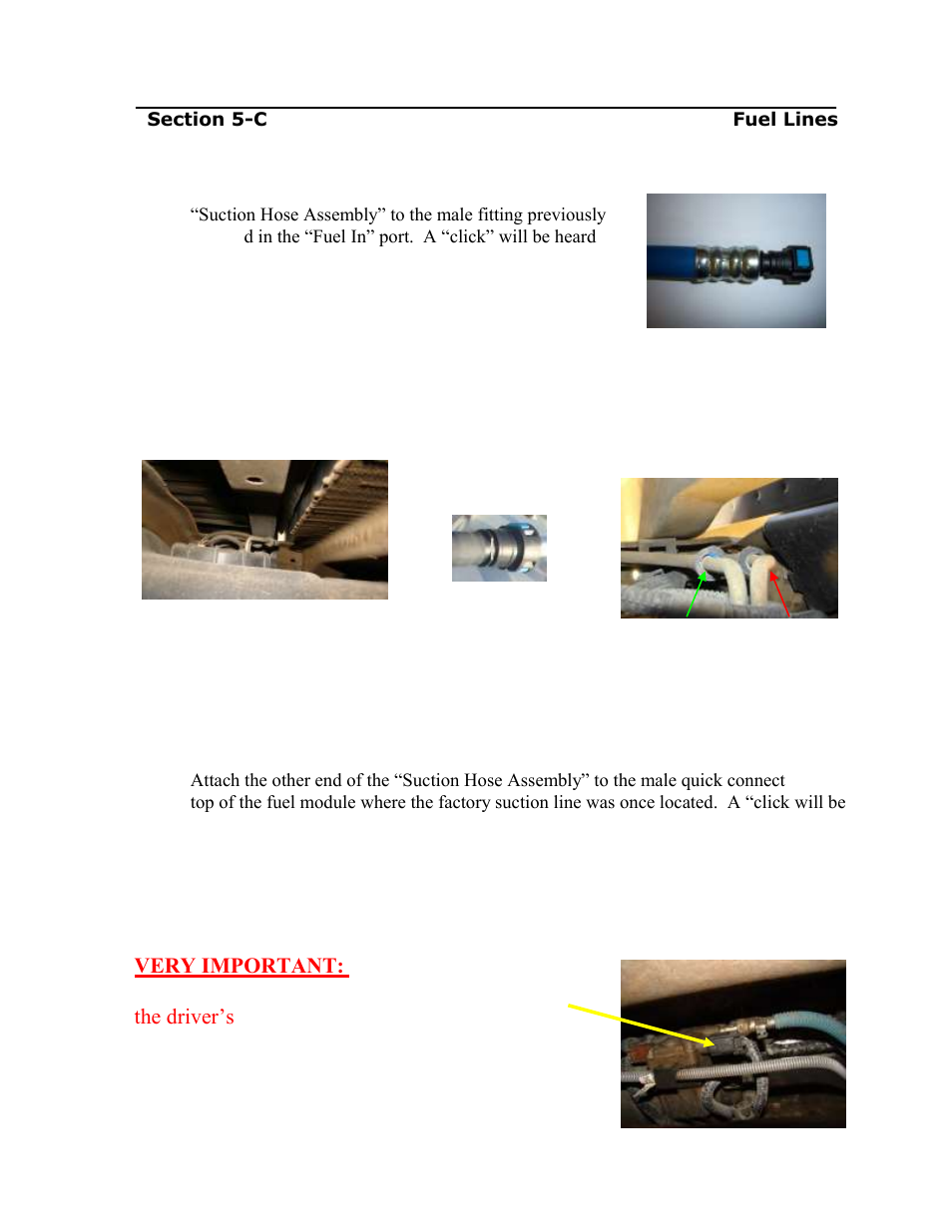 Fuel suction line for airdog ii | PureFlow AirDog DF-165 - 6.0L Ford 2003-2007 User Manual | Page 14 / 23