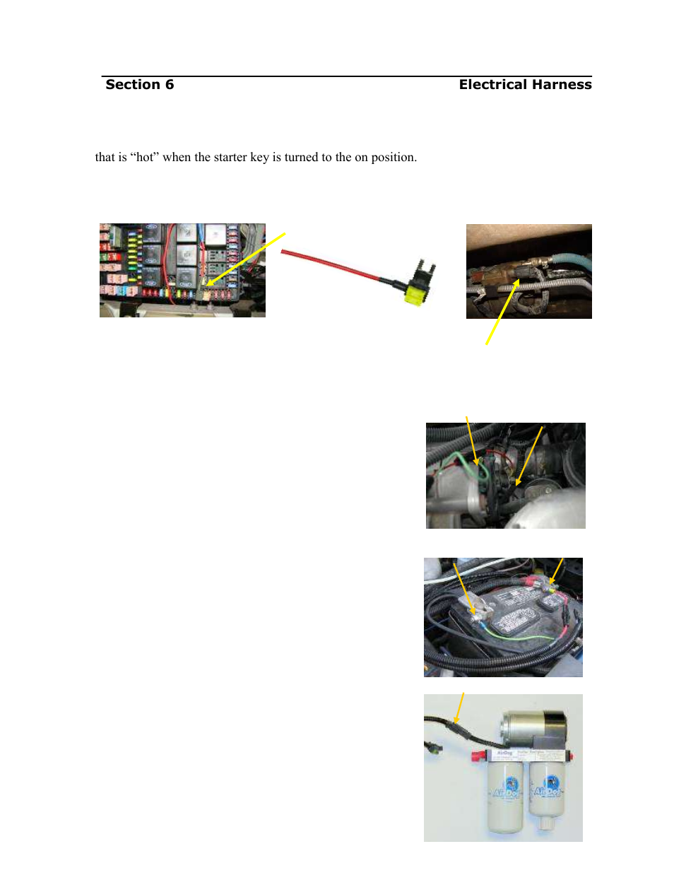 Connecting the airdog, Ii relay control lead | PureFlow AirDog DF-165 - 6.0L Ford 2003-2007 User Manual | Page 16 / 23