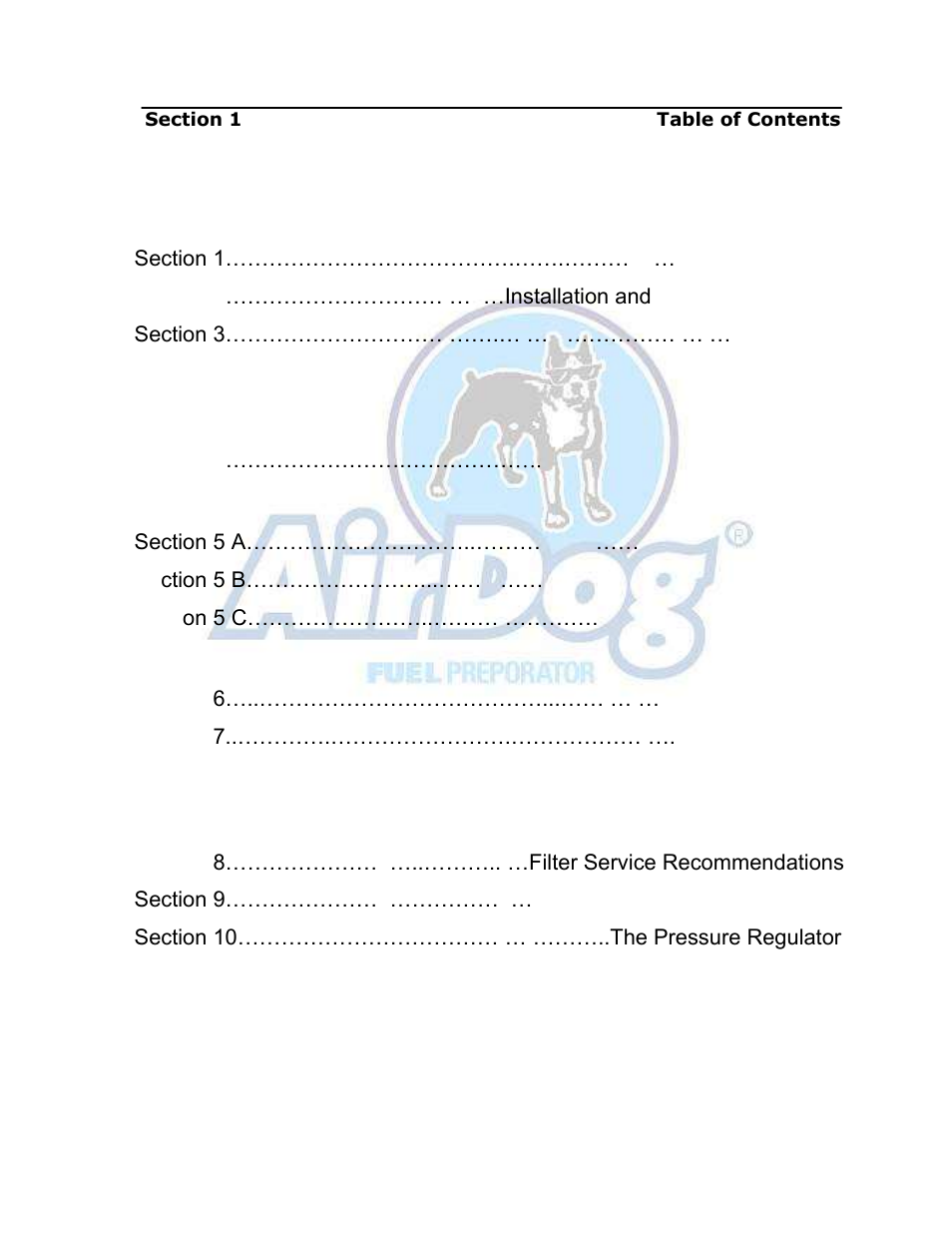 PureFlow AirDog DF-165 - 6.0L Ford 2003-2007 User Manual | Page 5 / 23