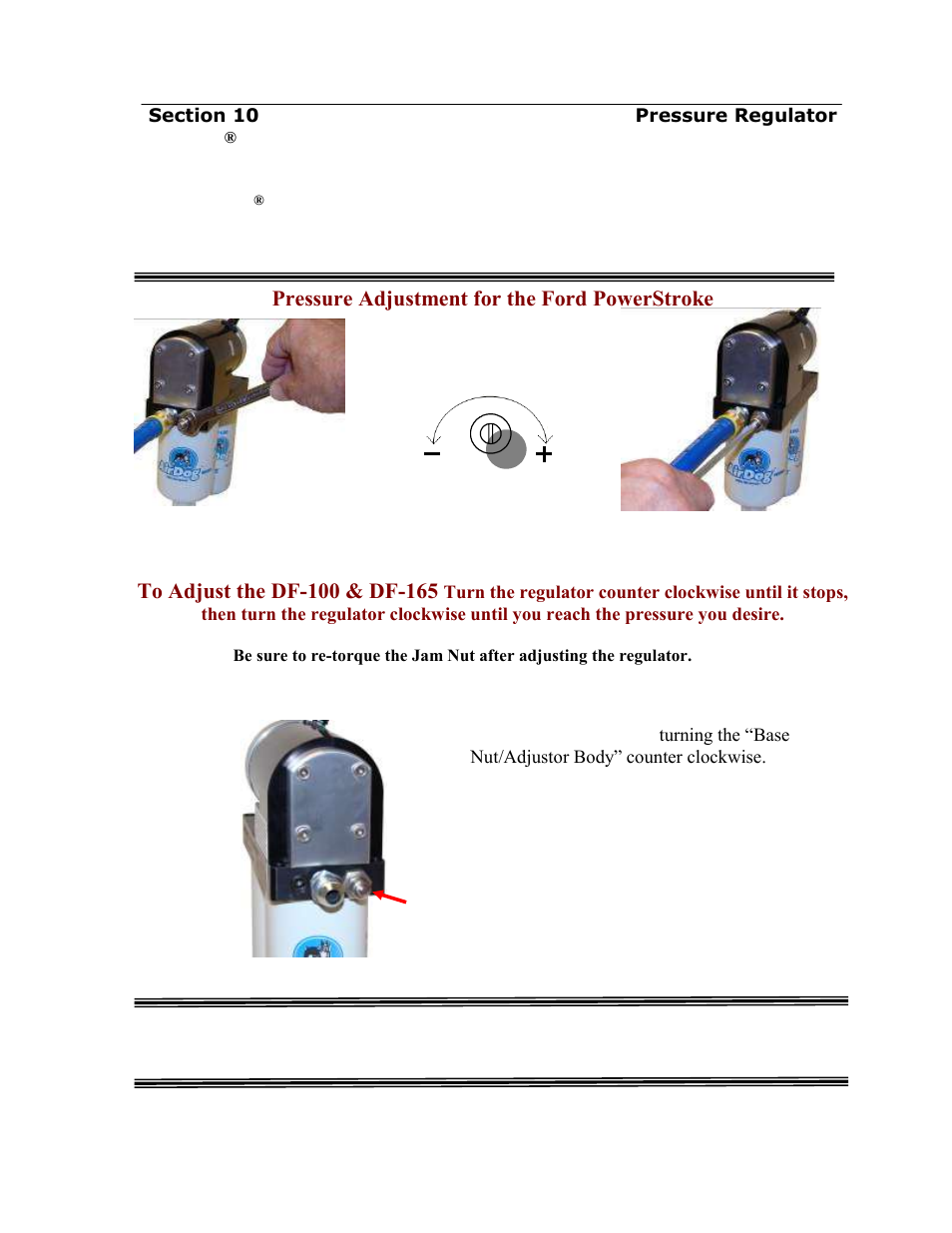 Airdog | PureFlow AirDog DF-165 - 6.7L Ford 2011-2012 User Manual | Page 19 / 22