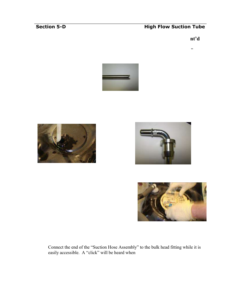 Installing the high flow suction tube, c | PureFlow AirDog FP-150 - 6.0L Ford 2003-2007 User Manual | Page 16 / 25