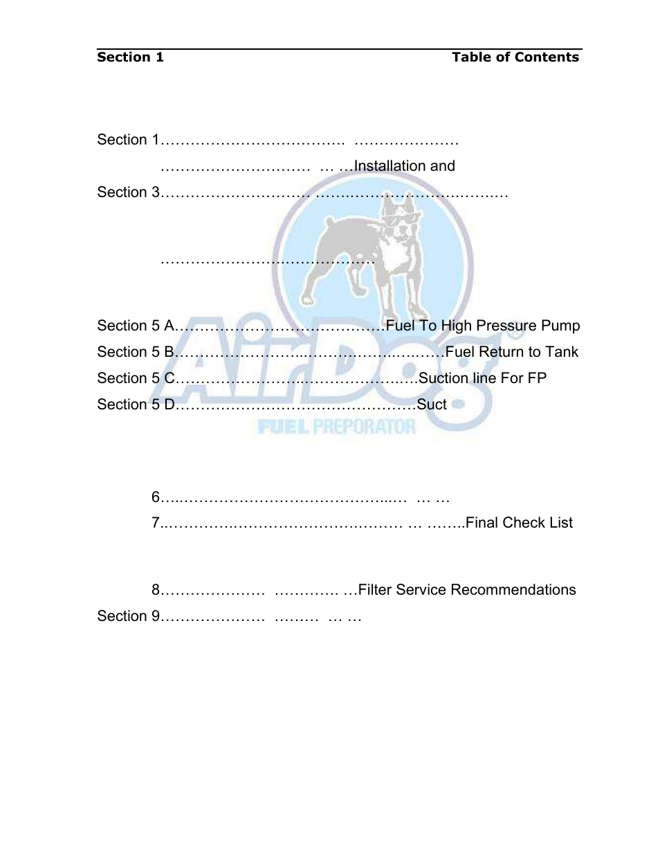 PureFlow AirDog FP-150 - 6.0L Ford 2003-2007 User Manual | Page 5 / 25