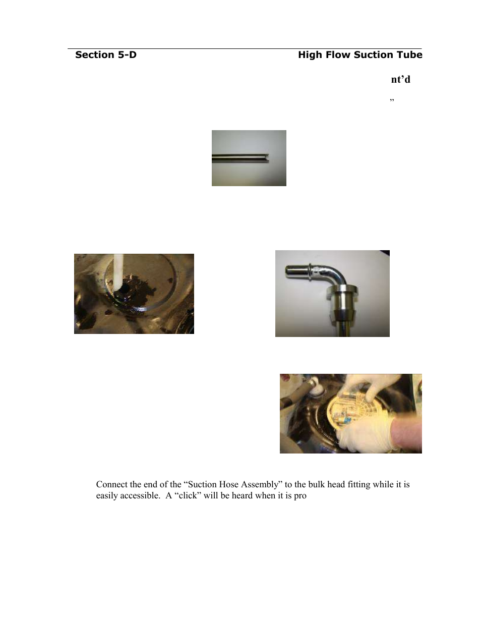 Installing the high flow suction tube, c | PureFlow AirDog FP-150 - 6.4L Ford 2008-2010 User Manual | Page 16 / 25