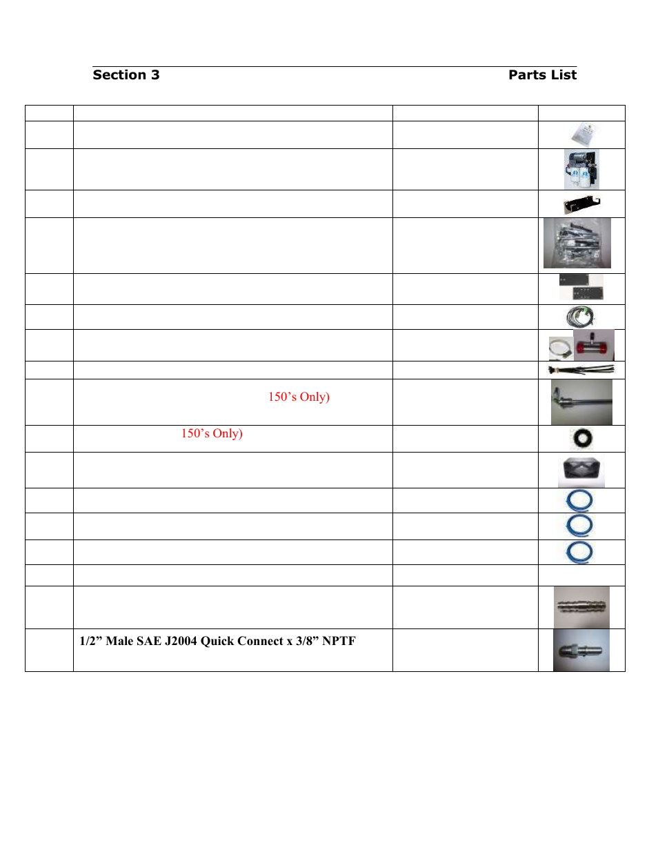 Powerstroke parts list, Airdog | PureFlow AirDog FP-150 - 6.4L Ford 2008-2010 User Manual | Page 7 / 25