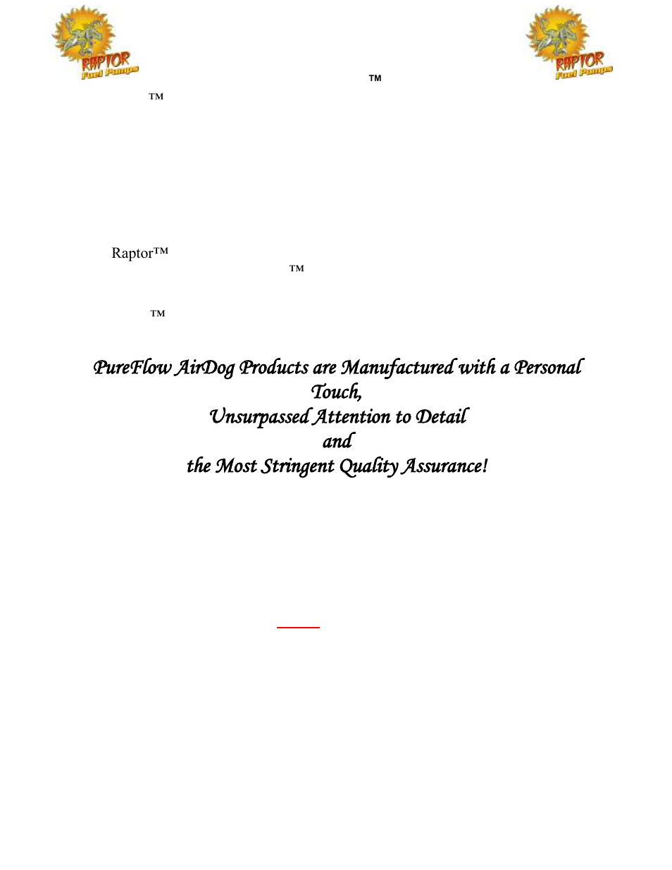 PureFlow AirDog RP-150 - 7.3L Ford 1999-2003 User Manual | Page 3 / 16