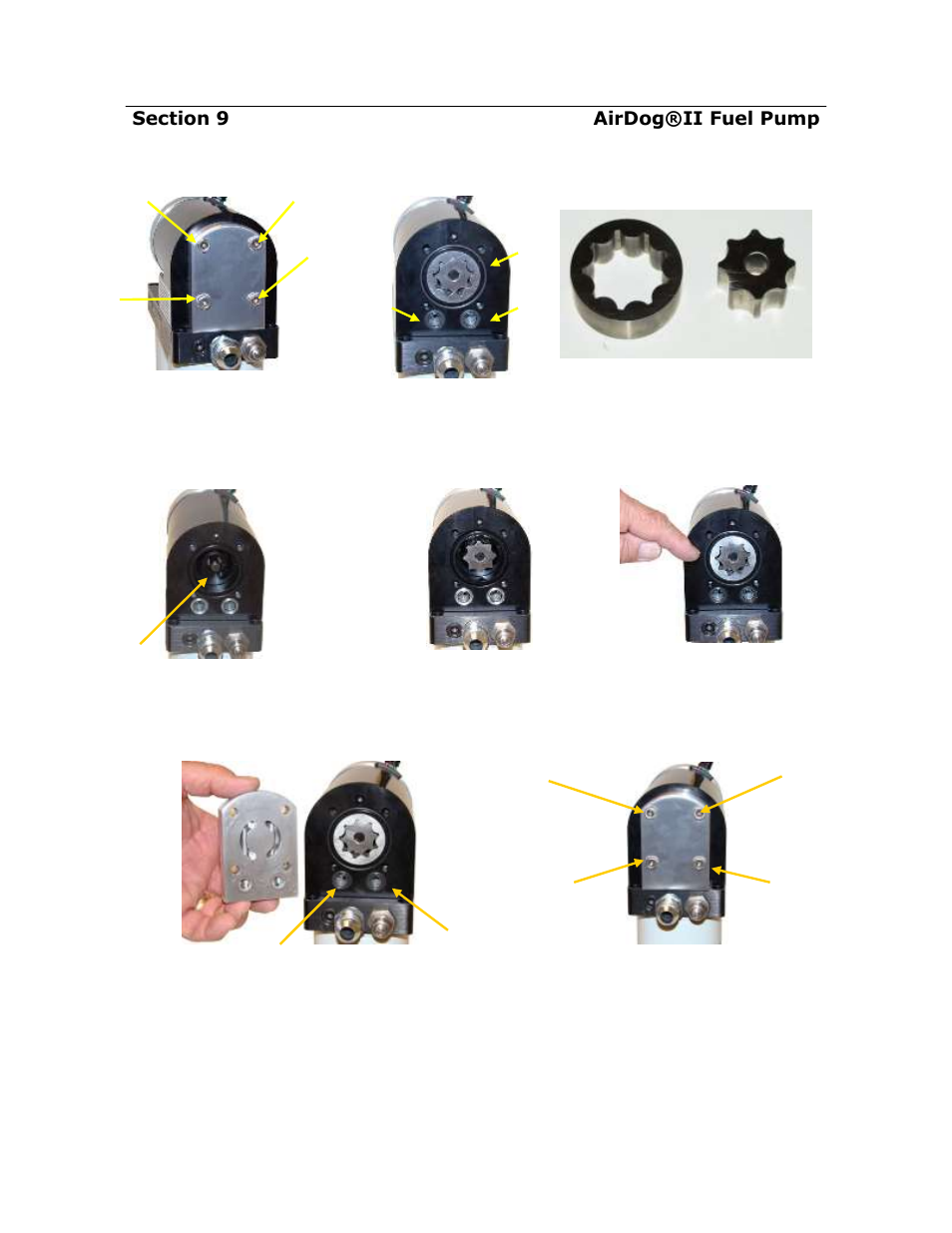 Cleaning debris from the gerotor assembly | PureFlow AirDog DF-200 - GM Duramax 2001-2010 User Manual | Page 20 / 23