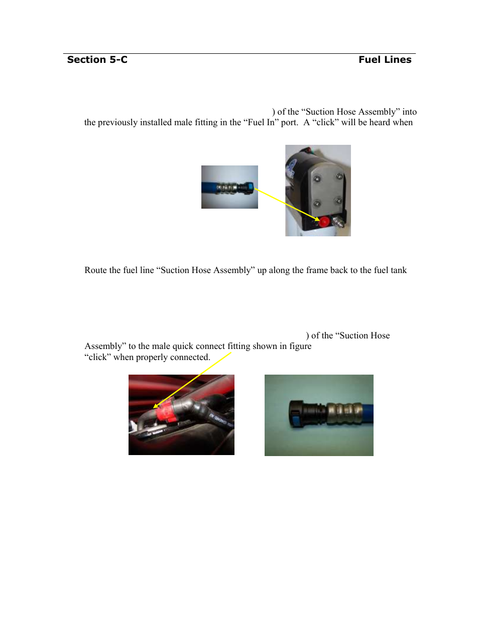 Fuel suction line for airdog | PureFlow AirDog DF-200 - GM Duramax 2011-2014 User Manual | Page 13 / 24