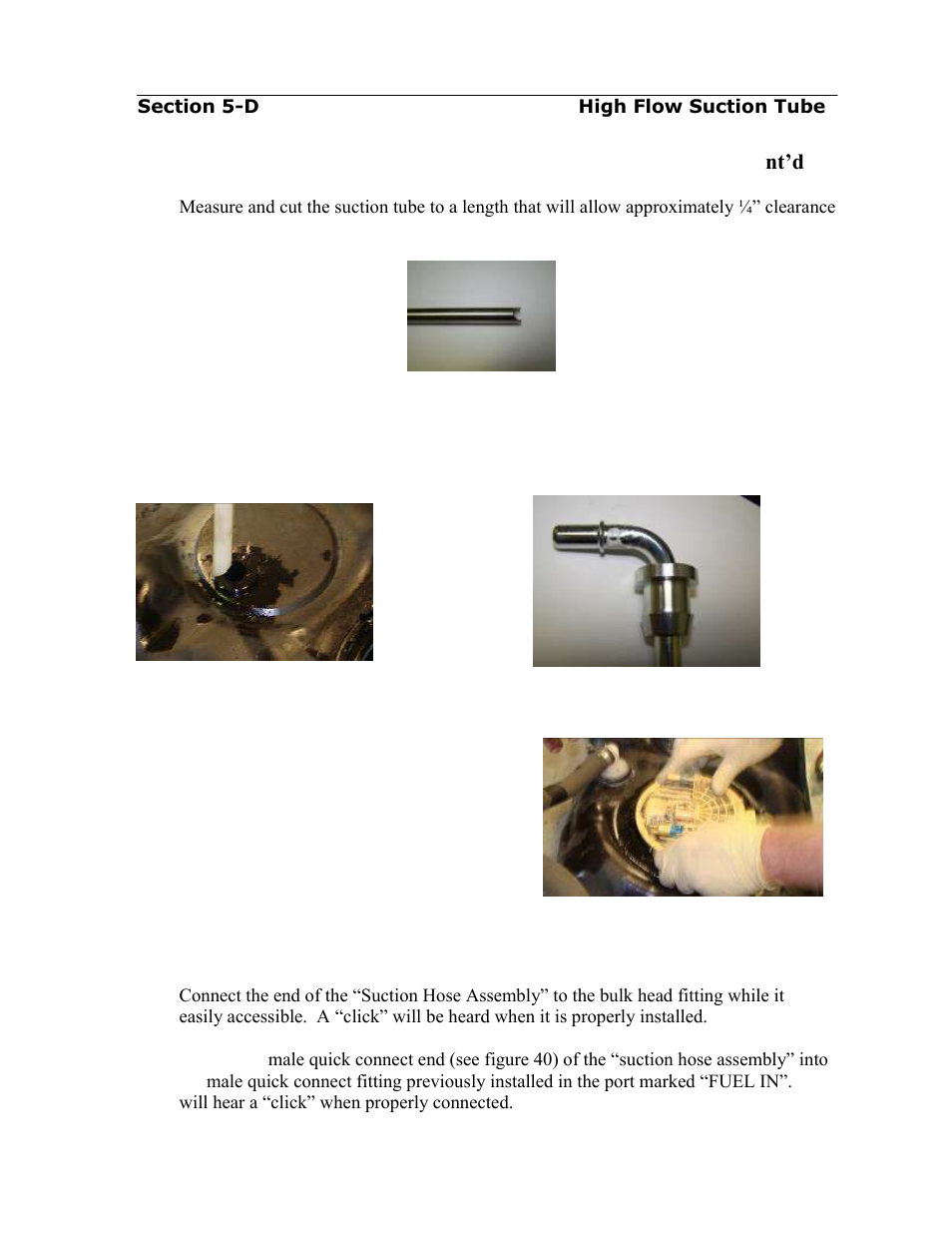 Installing the high flow suction tube, c | PureFlow AirDog FP-150 - GM Duramax 2001-2010 User Manual | Page 17 / 26