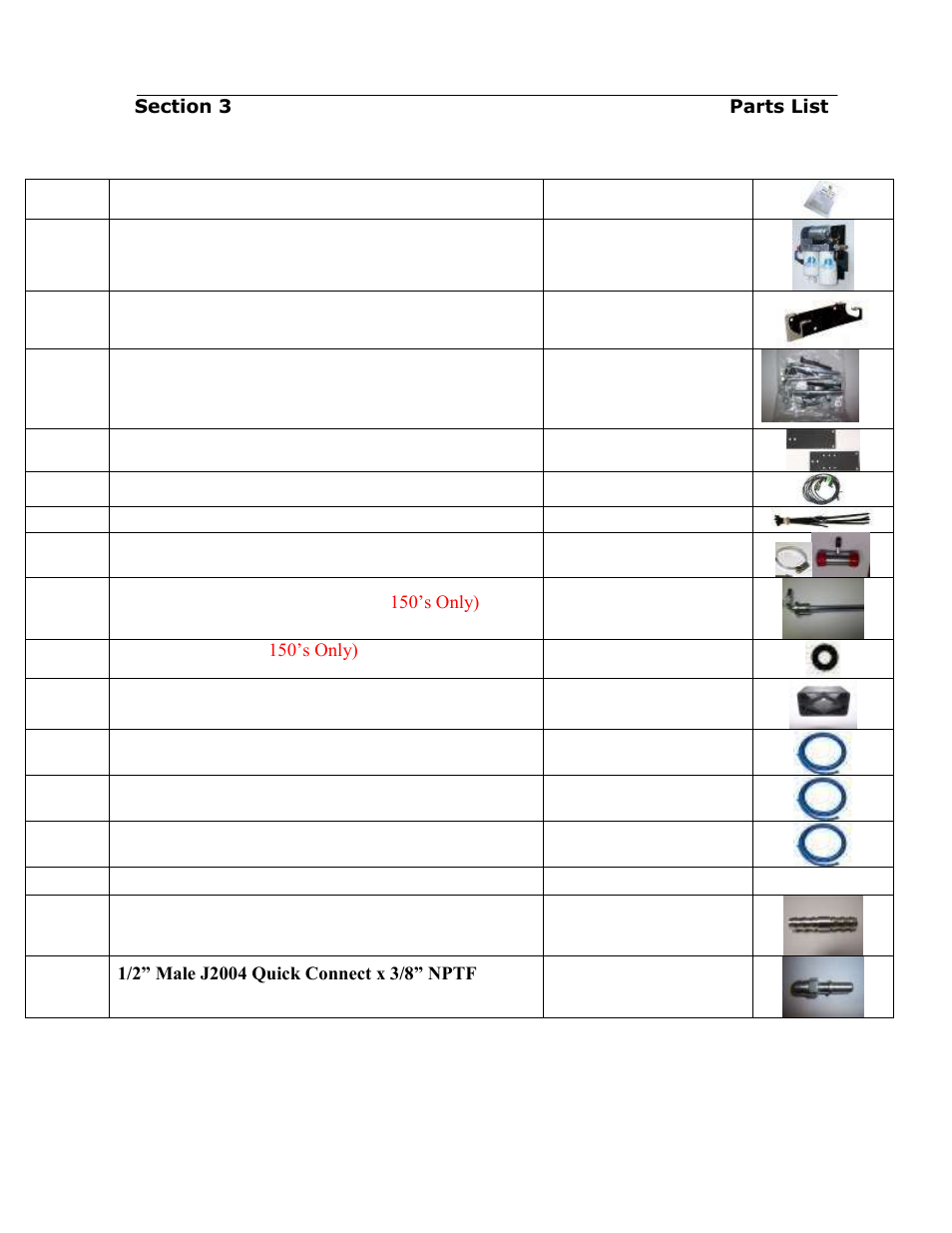 Airdog, Parts list, Pureflow airdog airdog | PureFlow AirDog FP-150 - GM Duramax 2001-2010 User Manual | Page 7 / 26