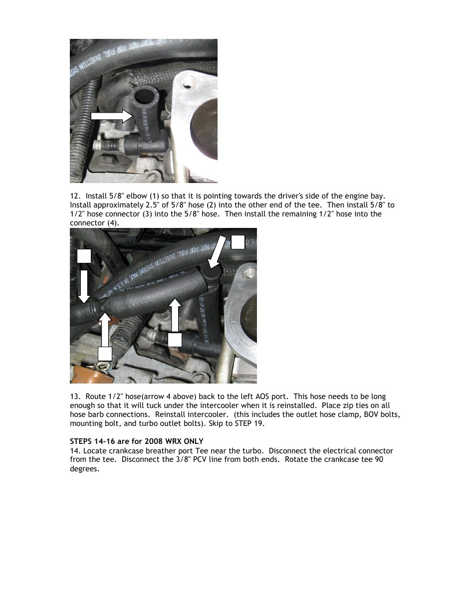 GrimmSpeed 08+ WRX/STi AOS User Manual | Page 6 / 9
