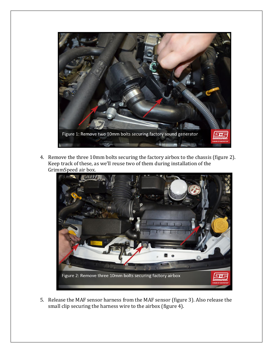 GrimmSpeed BRZ//FR-S Intake User Manual | Page 3 / 17