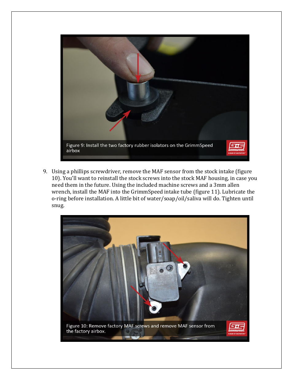 GrimmSpeed BRZ//FR-S Intake User Manual | Page 7 / 17