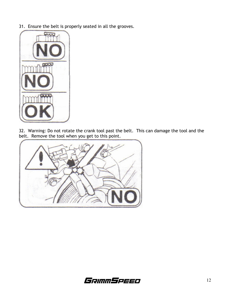 GrimmSpeed Subaru Lightweight Crank Pulley User Manual | Page 12 / 14