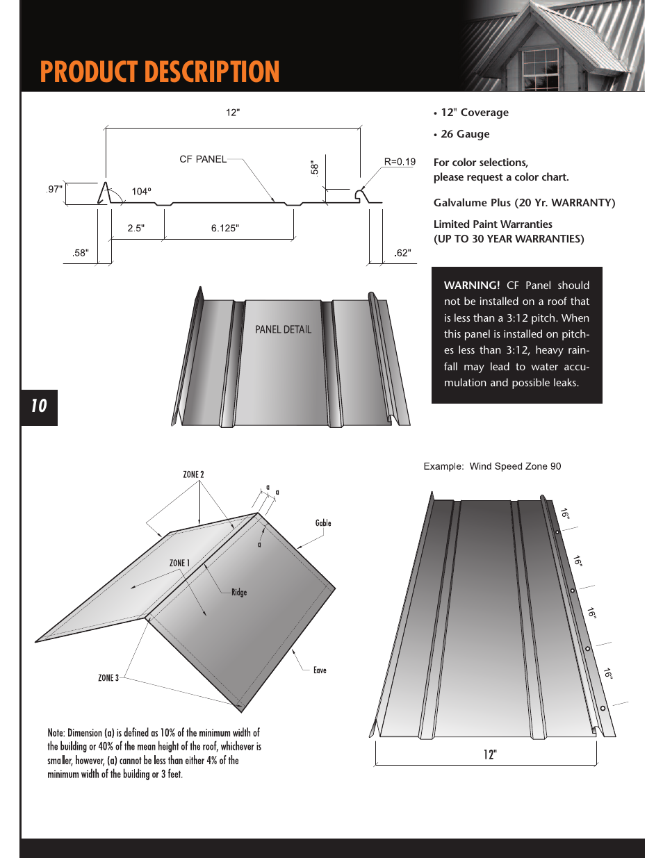 Product description | Mueller CF Panel User Manual | Page 10 / 28