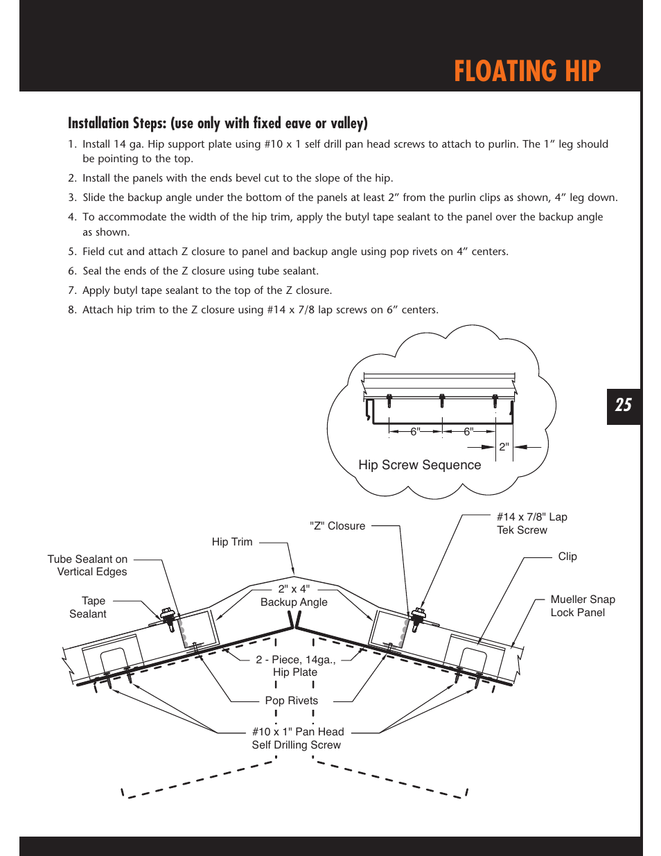 Floating hip | Mueller Snap Lock (MSL) User Manual | Page 25 / 44