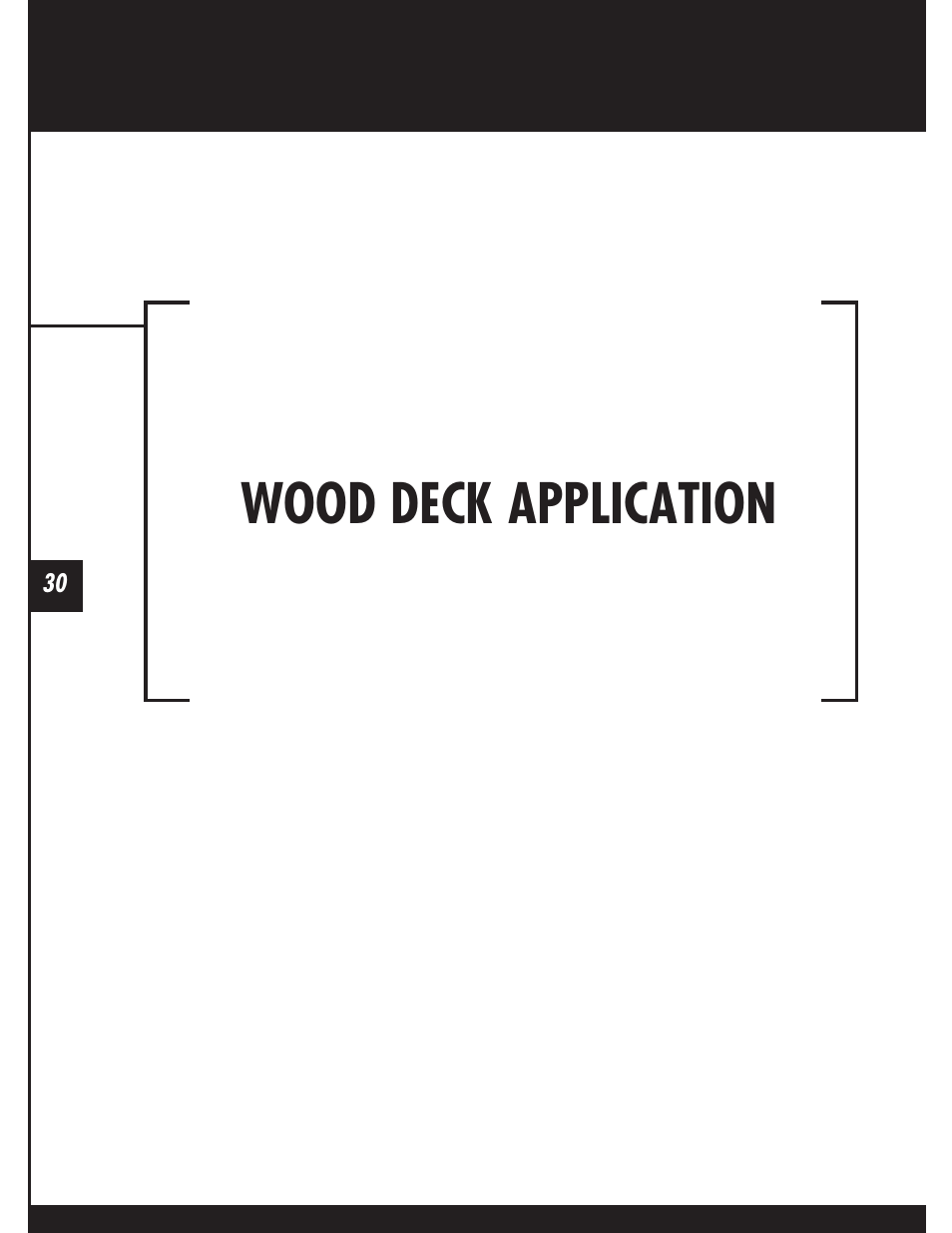 Wood deck application | Mueller Snap Lock (MSL) User Manual | Page 30 / 44