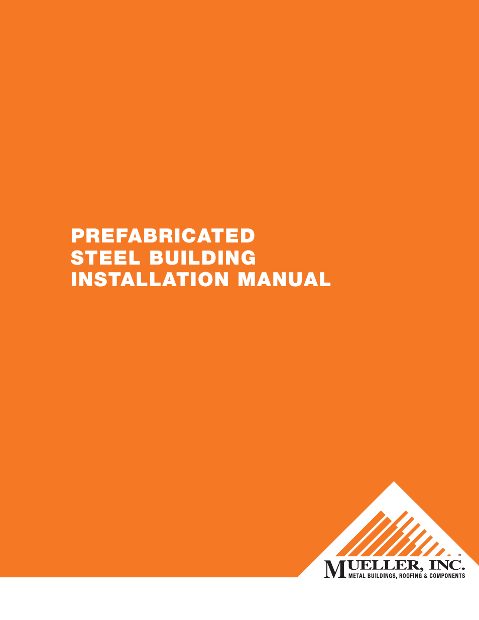 Mueller Pre-Fab User Manual | 112 pages