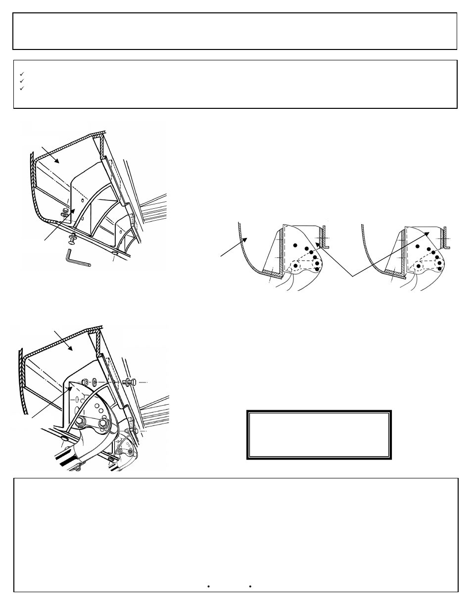 Step installation instructions, Hd 18” tube, Diagram d | Tighten all hardware securely, Repeat the same procedures for the other side, Diagram c diagram f, Diagram e, Body metal m bracket, M bracket, Body metal | CARR 301891 HD 18” Tube Step User Manual | Page 2 / 2