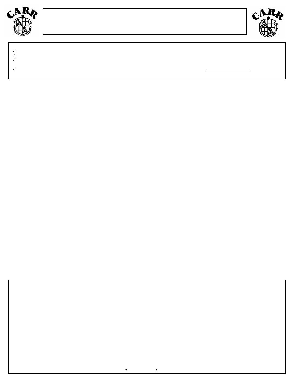 Hoop ii multi-mount step installation instructions | CARR 102524 Hoop II Multi-Mount Step User Manual | Page 2 / 2