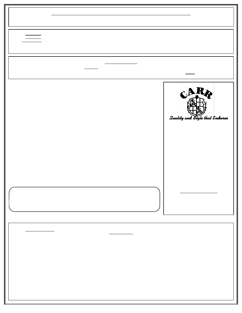 For a dealer nearest you, call: 1-888-own | CARR 102564 Hoop II Multi-Mount Step User Manual | Page 4 / 4