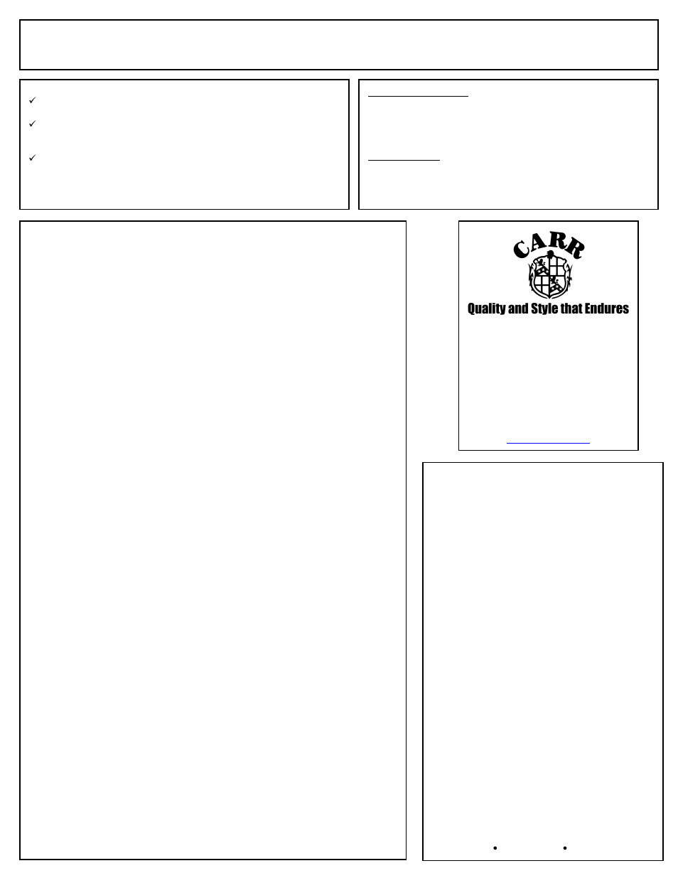 CARR 104504 Hoop II Multi-Mount Step User Manual | 2 pages