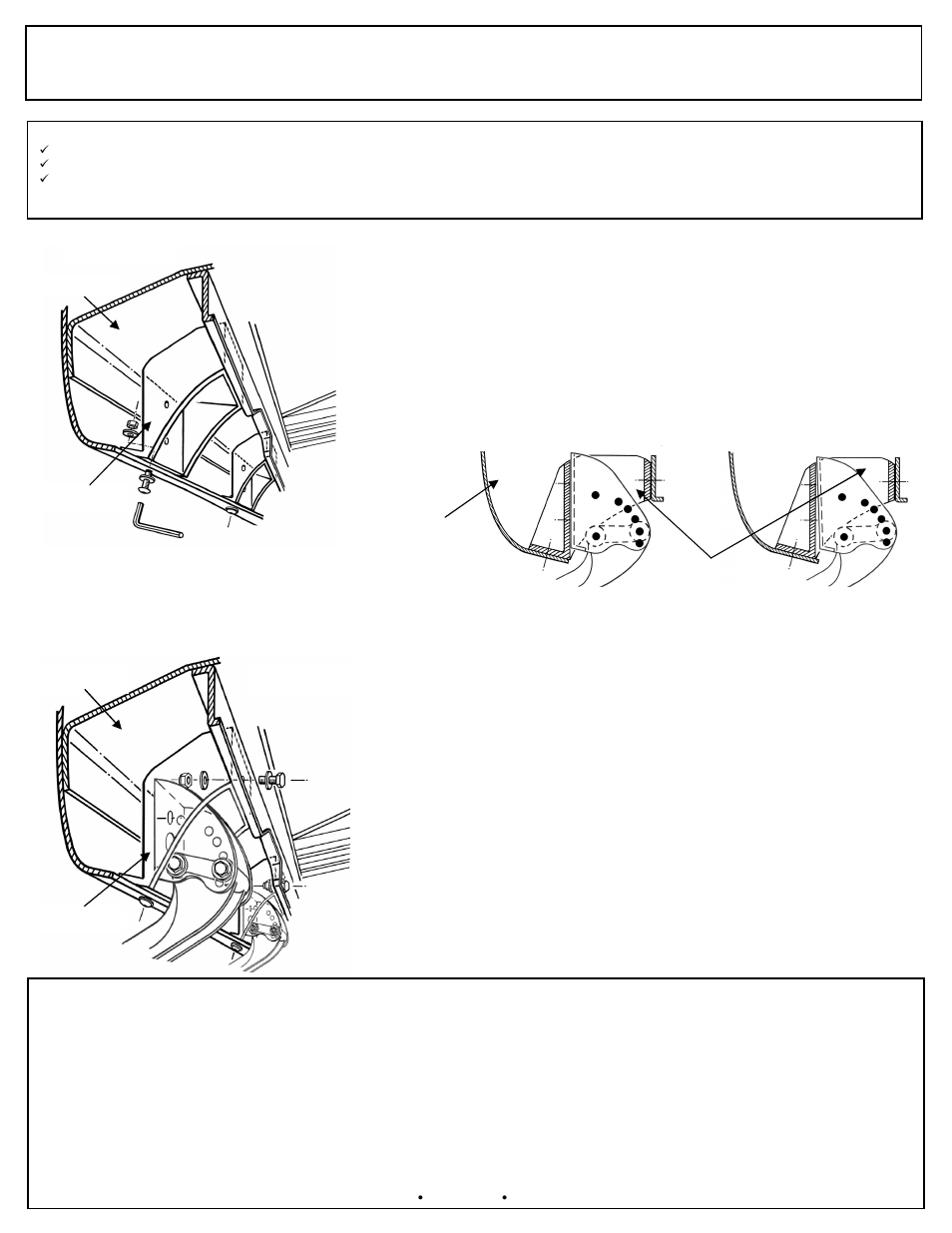 Hoop ii multi-mount step installation instructions, Diagram d, Tighten all hardware securely | Repeat the same procedures for the other side, Diagram c diagram f, Diagram e, M bracket, Body metal | CARR 104994 Hoop II Multi-Mount Step User Manual | Page 2 / 2