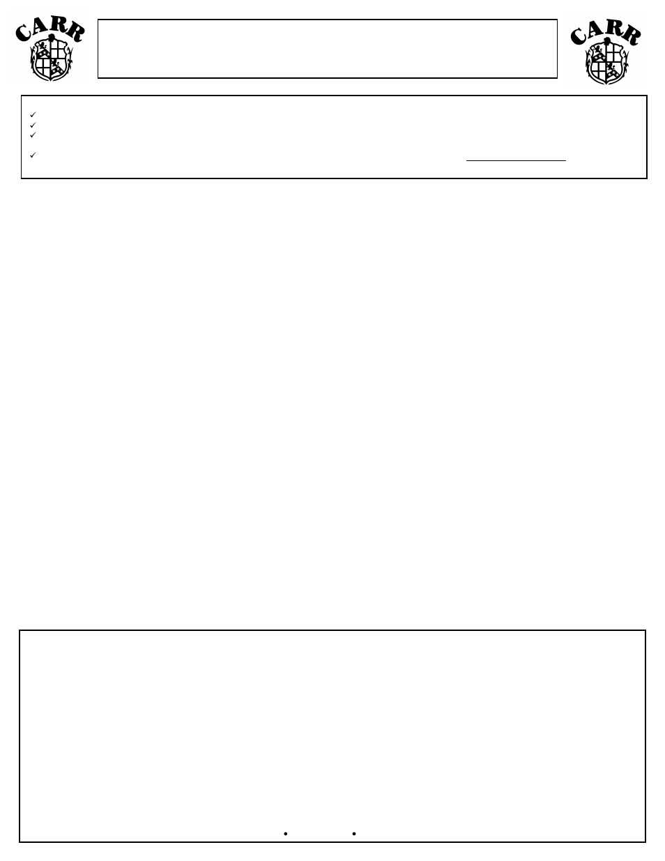 Hoop ii multi-mount step installation instructions | CARR 105574 Hoop II Multi-Mount Step User Manual | Page 2 / 2
